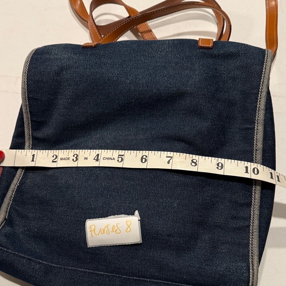 Tommy Hilfiger Denim and Brown Messenger Bag - Picture 3 of 5